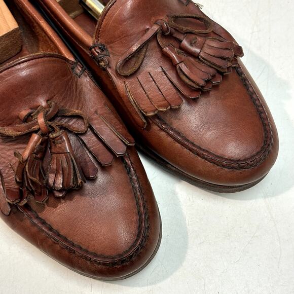NEW HEELS Rancourt & Co. x Polo Ralph Lauren Tassel Loafer Moccasin USA 10.5 D